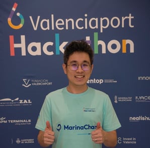 Interview with Jon Jie, Co-founder of MarinaChain. 2nd prize 6 Valenciaport Hackathon, sponsored by Fundación Juan Arizo Serrulla