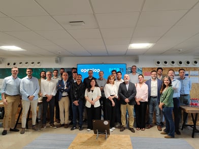 PIER71, el hub de innovación del Puerto de Singapur, visita Opentop, hub de innovación de Valenciaport